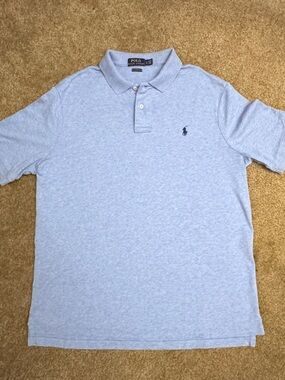 Polo by Ralph Lauren Light blue Men's Classic Polo Shirt classic fit